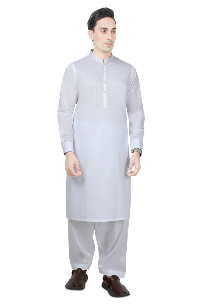 Formal Shalwar Suit for Men - EG2925-White