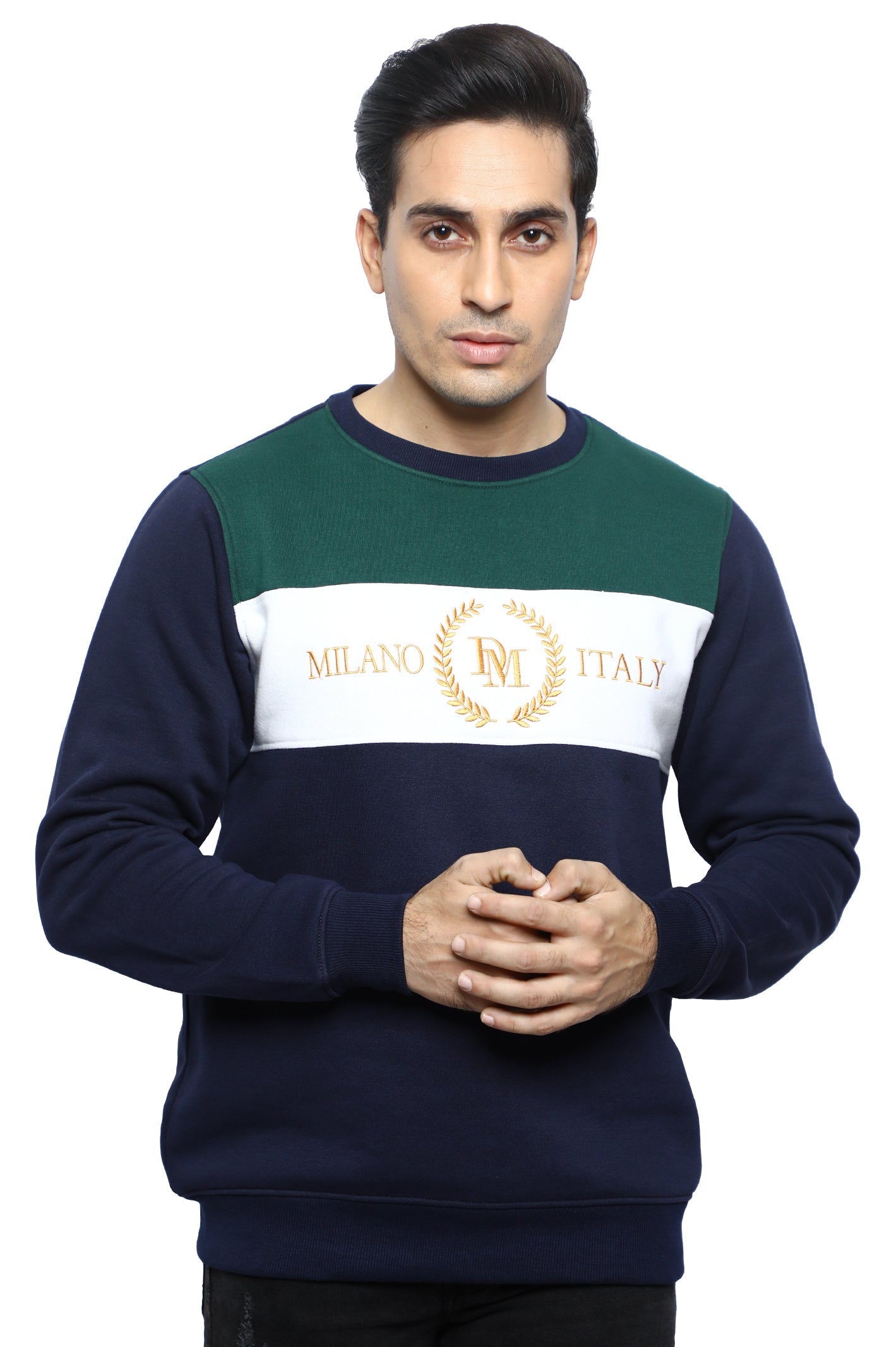 Diner's Men's Sweat Shirt SKU: FA908-N-BLUE - Diners