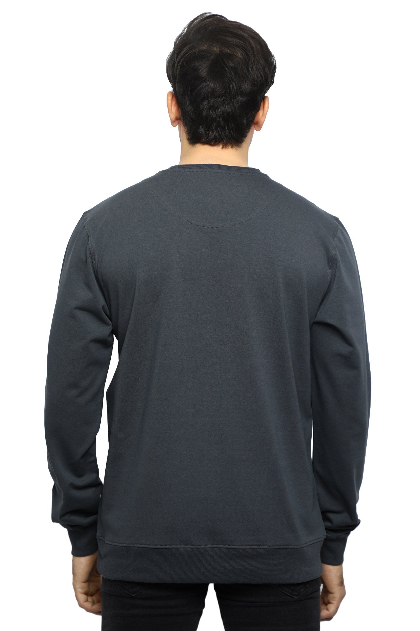 Diners Men's Dark Grey Sweater - FA910-21