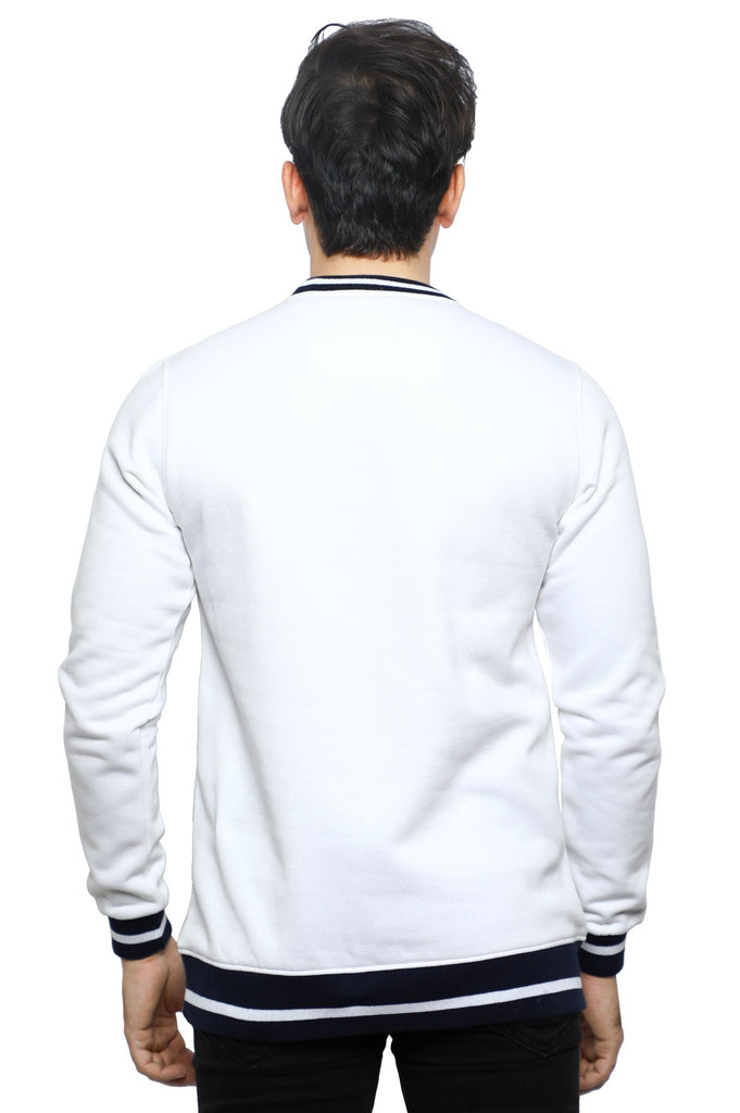 Diners Men's White Sweater - FA913-21