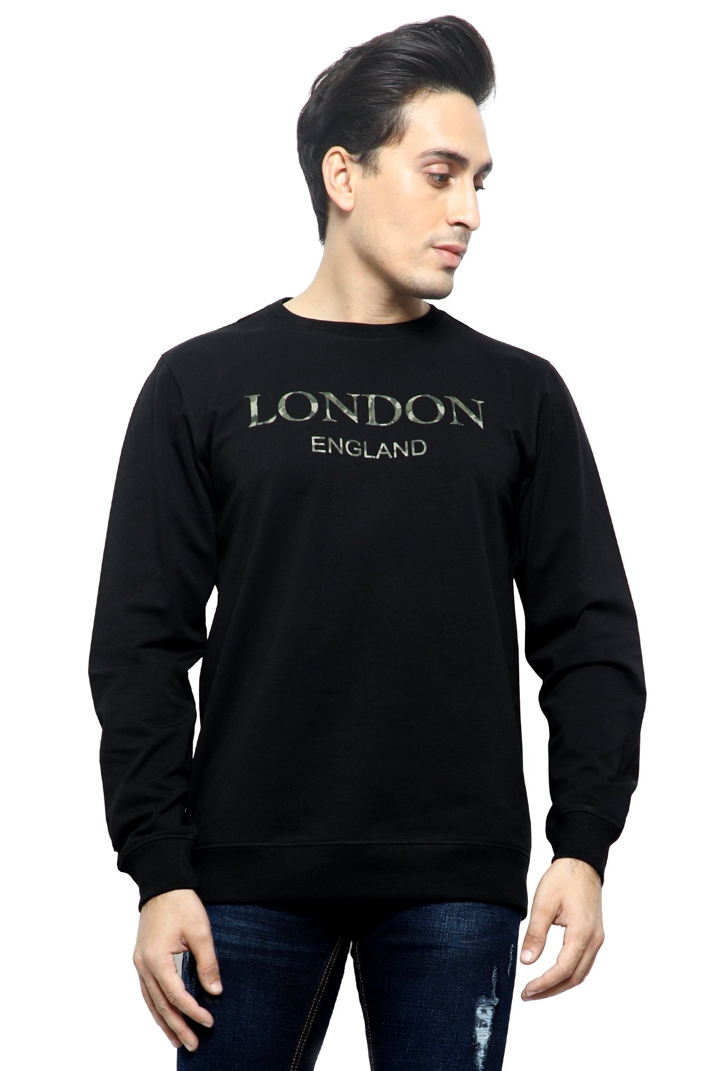 Diners Men's Black Sweatshirt - FA914-21