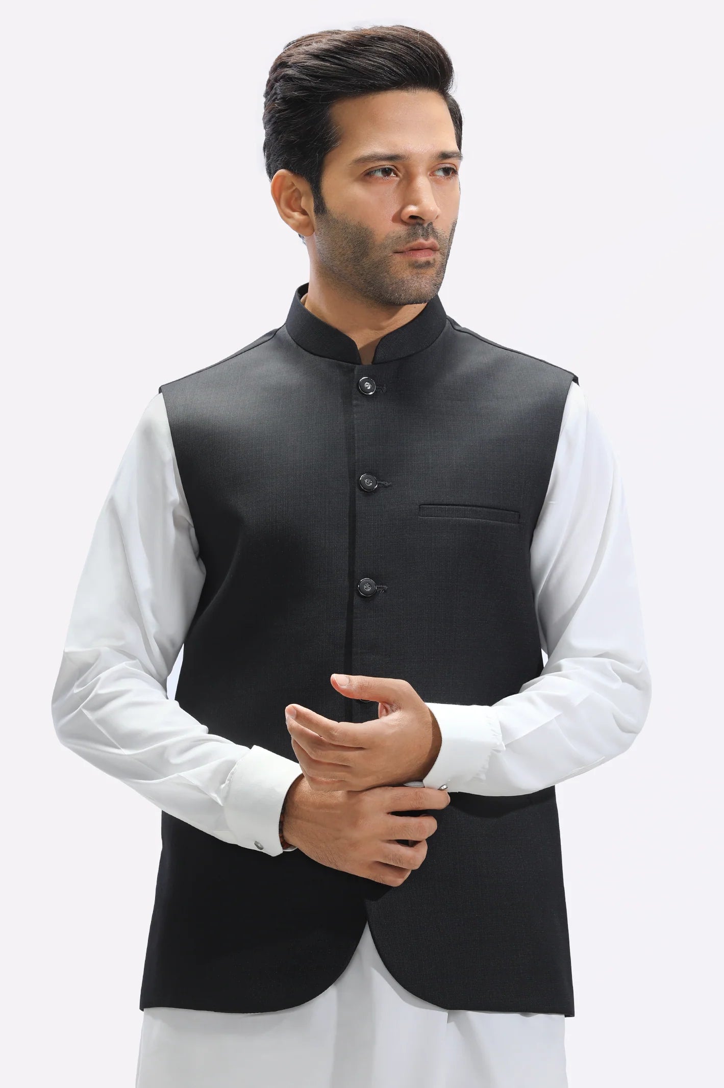 Black Waistcoat From Diners