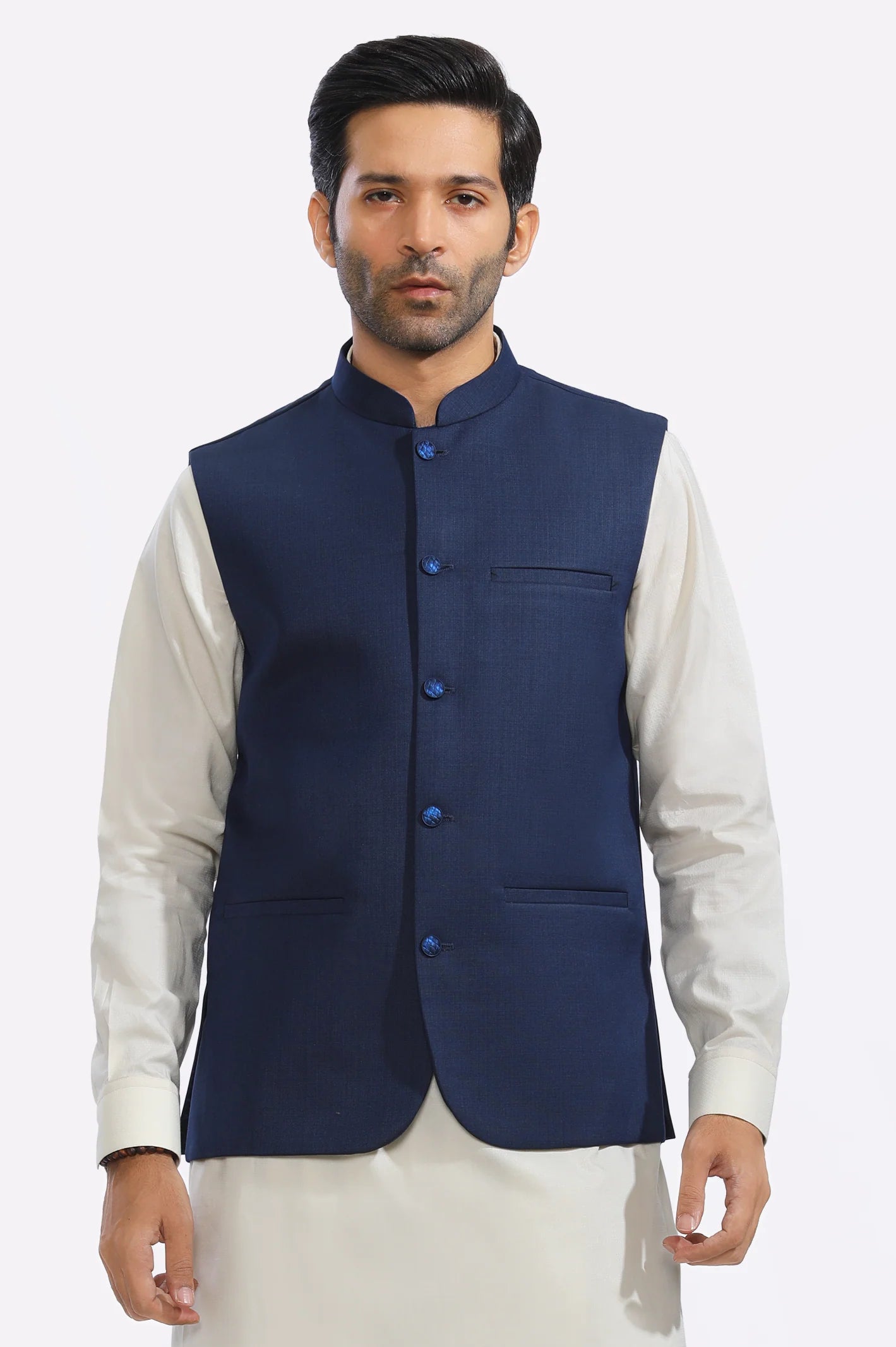 Blue Waistcoat From Diners