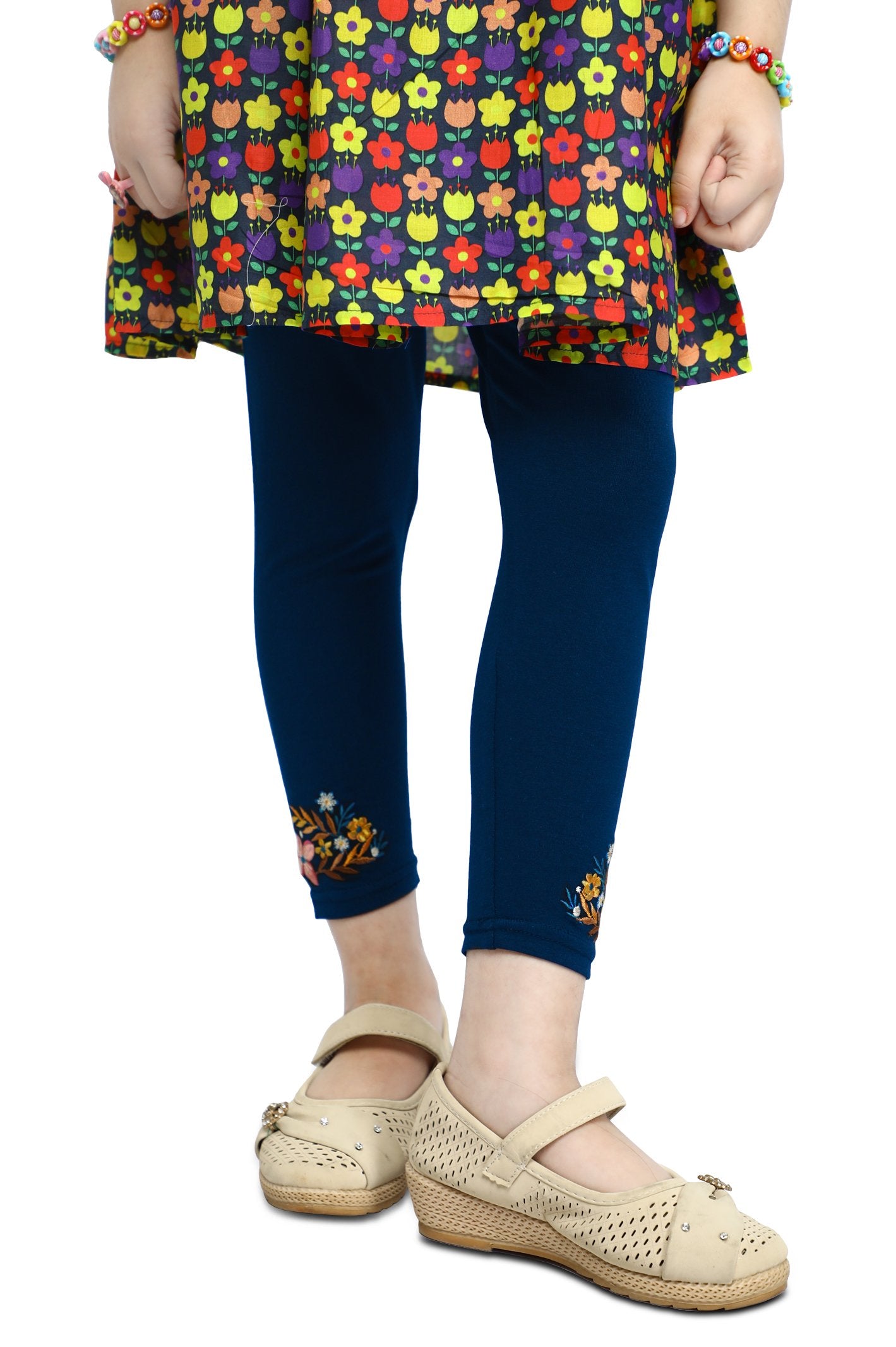 Tights For Toddler Girls In Navy - IGT-0003-NAVY - Diners