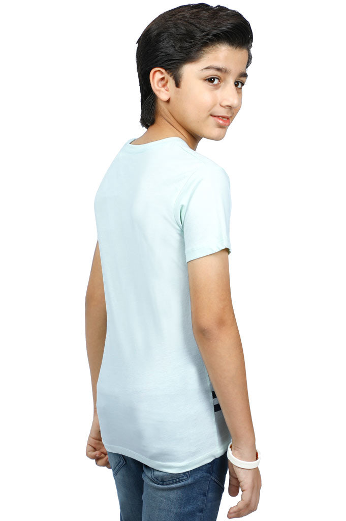 Boys T-Shirt In KBA-0222 Mint - Diners