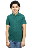 Boys T-Shirt In Green KBA-0234 - Diners