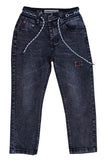Trouser For Kids In D-GREY SKU: KBC-0315 D-GREY - Diners