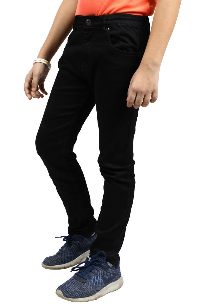 Trouser For Kids In Blue SKU: KBC-0323 BLACK - Diners