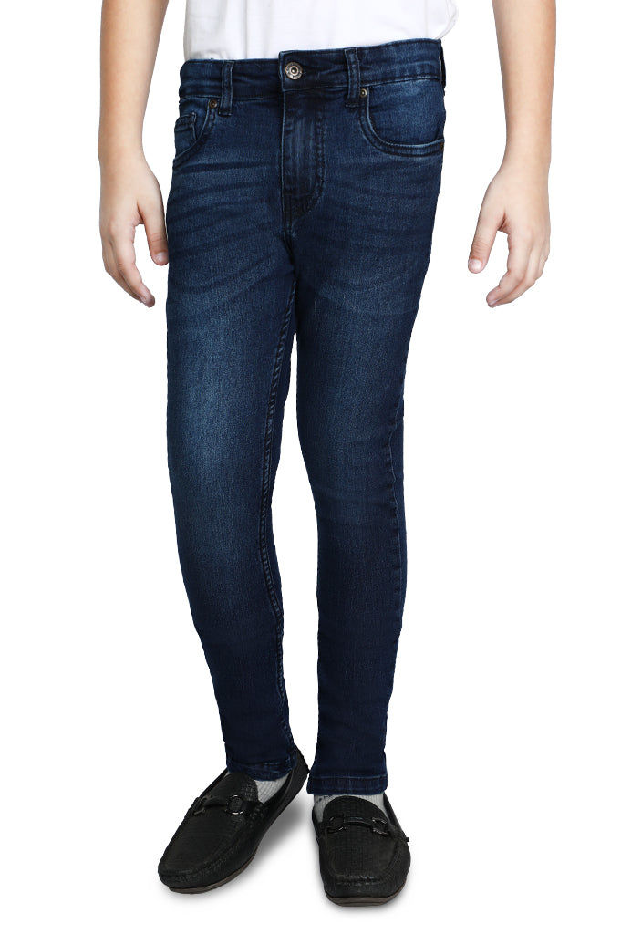 Trouser For Kids In L/Blue SKU: KBC-0335-L-BLUE - Diners