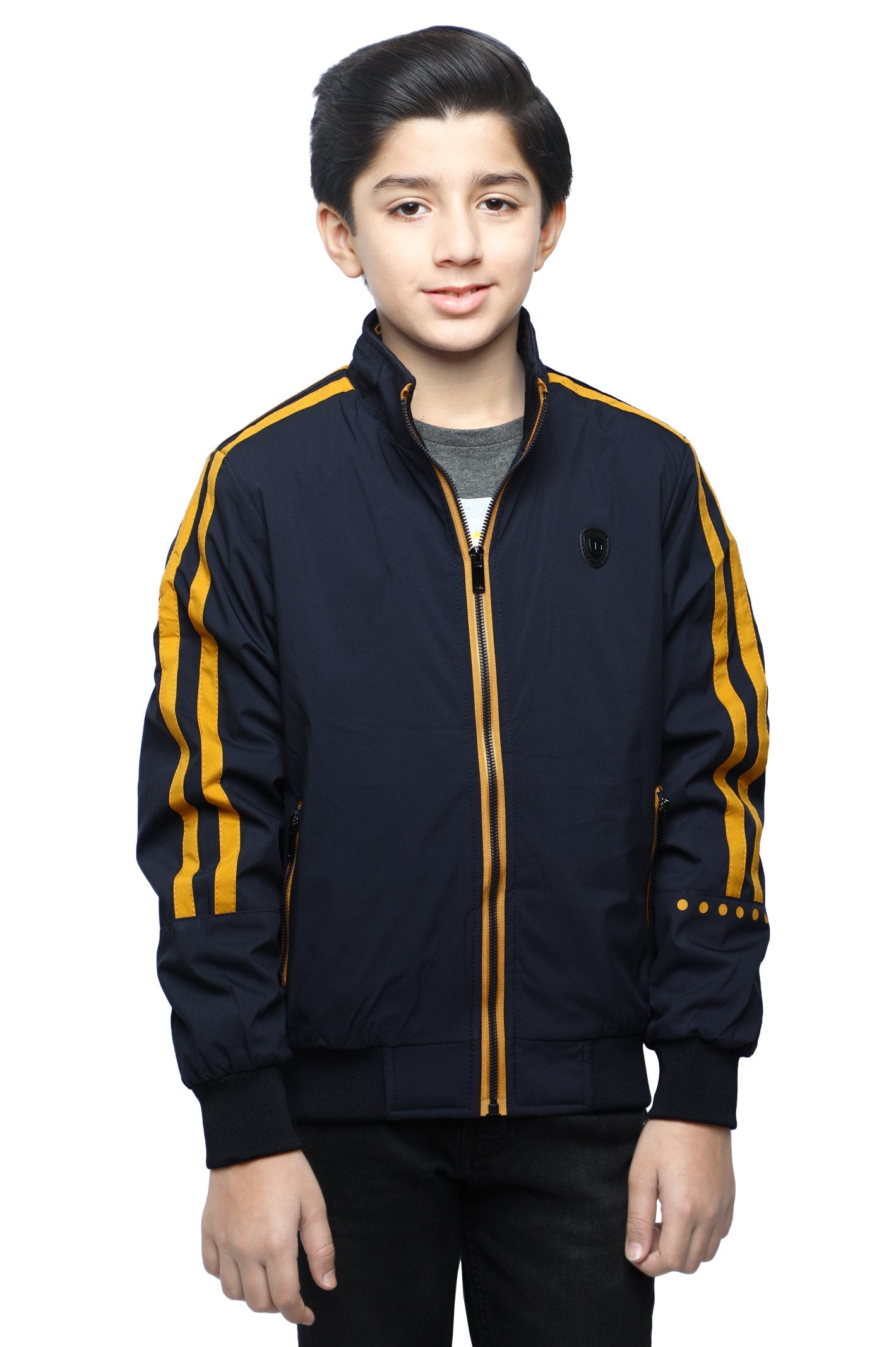Boys Jacket In Navy SKU: KBF-0050-NAVY - Diners