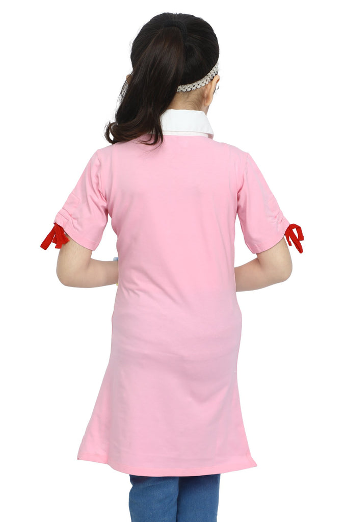 Girls T-Shirt In Pink - KGA-0145-PINK - Diners