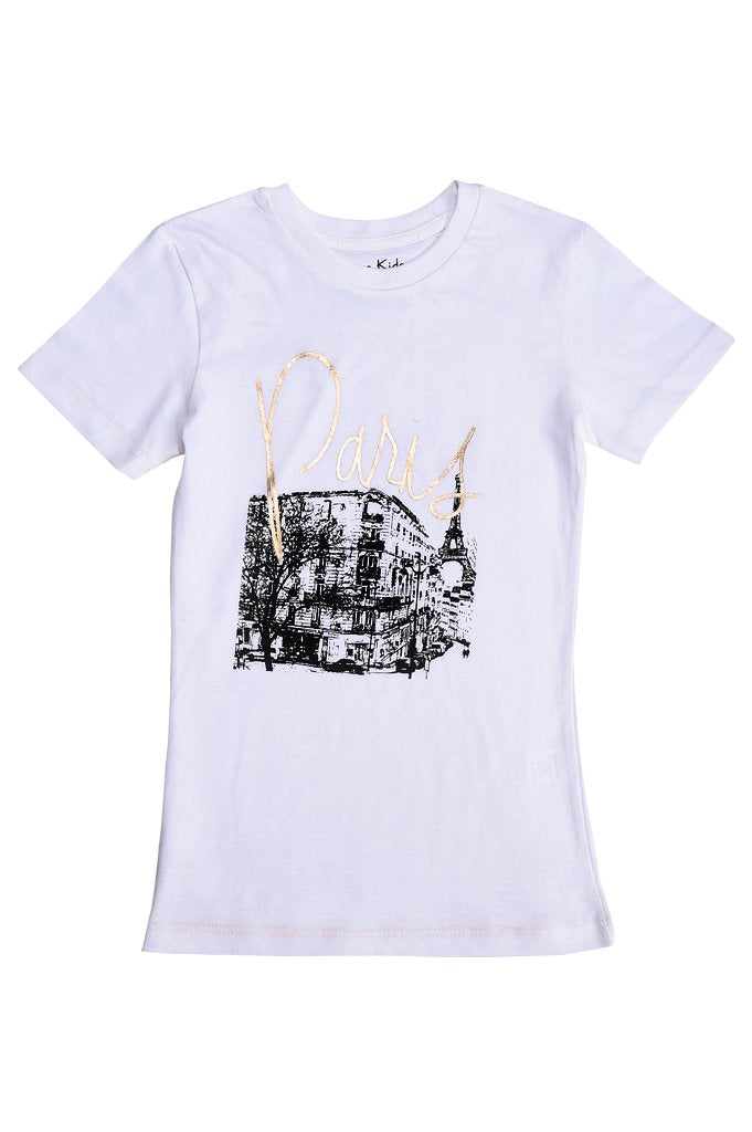 GirlsT-Shirt KGA-0184-White