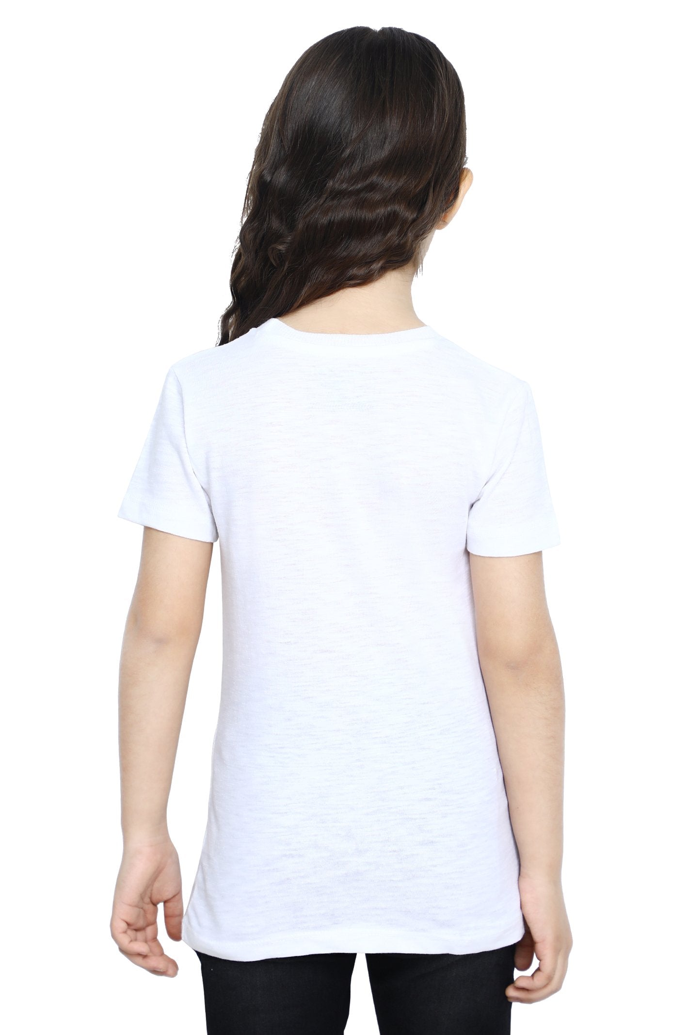Girls T-Shirt In White - KGA-0200-WHITE - Diners