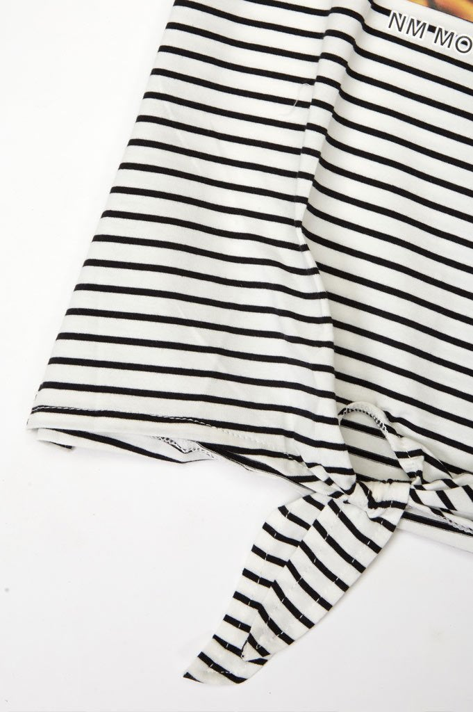T-Shirt For Girls In White - KGA0163-White - Diners