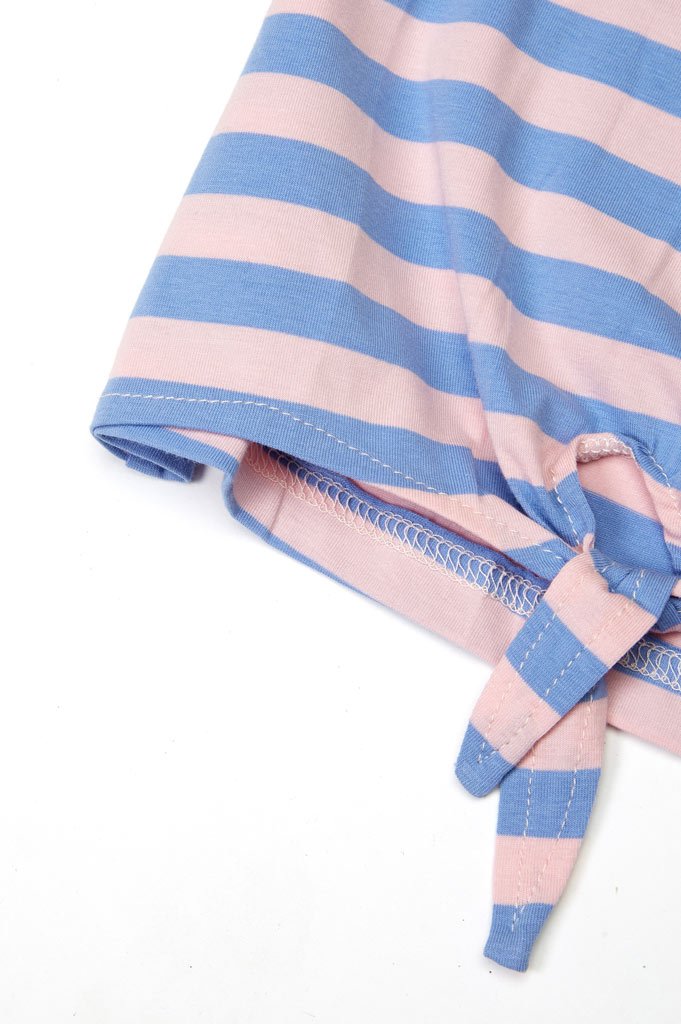 T-Shirt For Girls In Blue - KGA0164-Blue - Diners