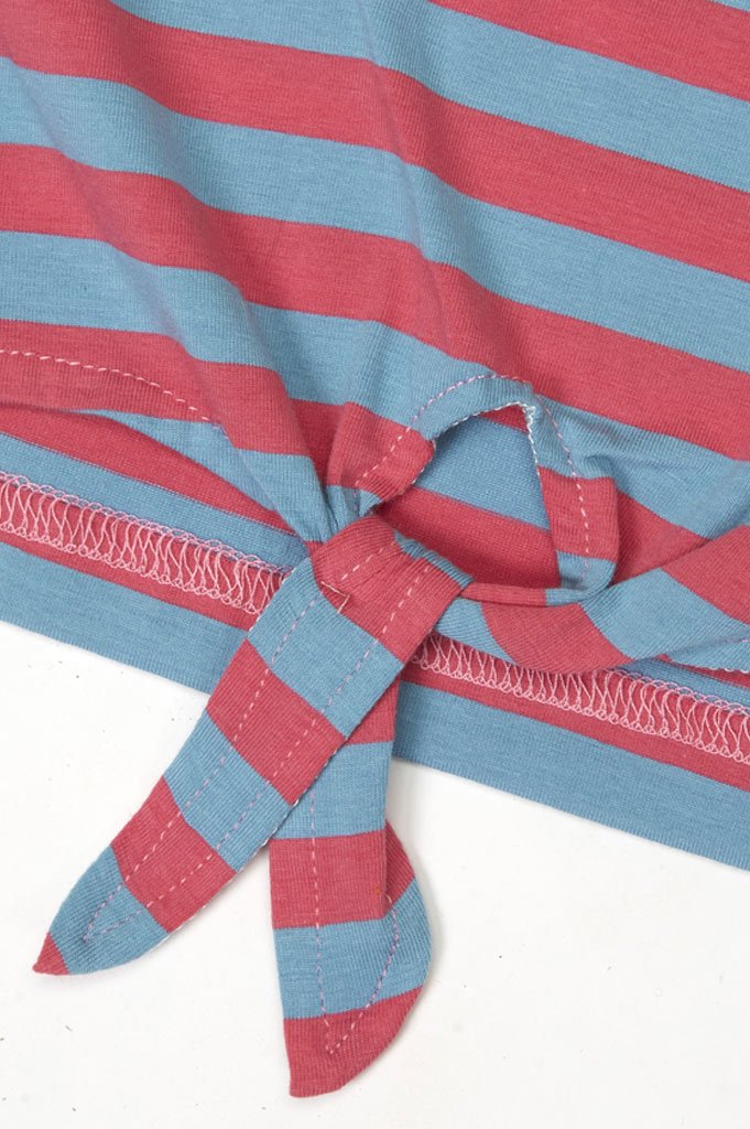 T-Shirt For Girls In Red - KGA0164-Red - Diners