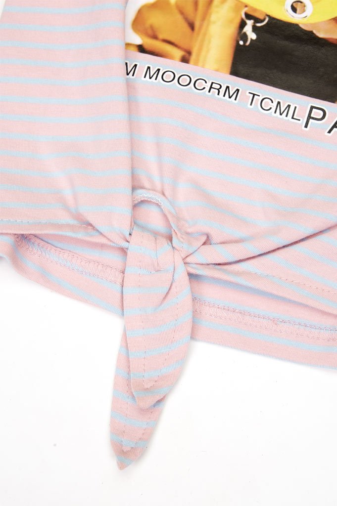 T-Shirt For Girls In Pink - KGA0163-Pink - Diners