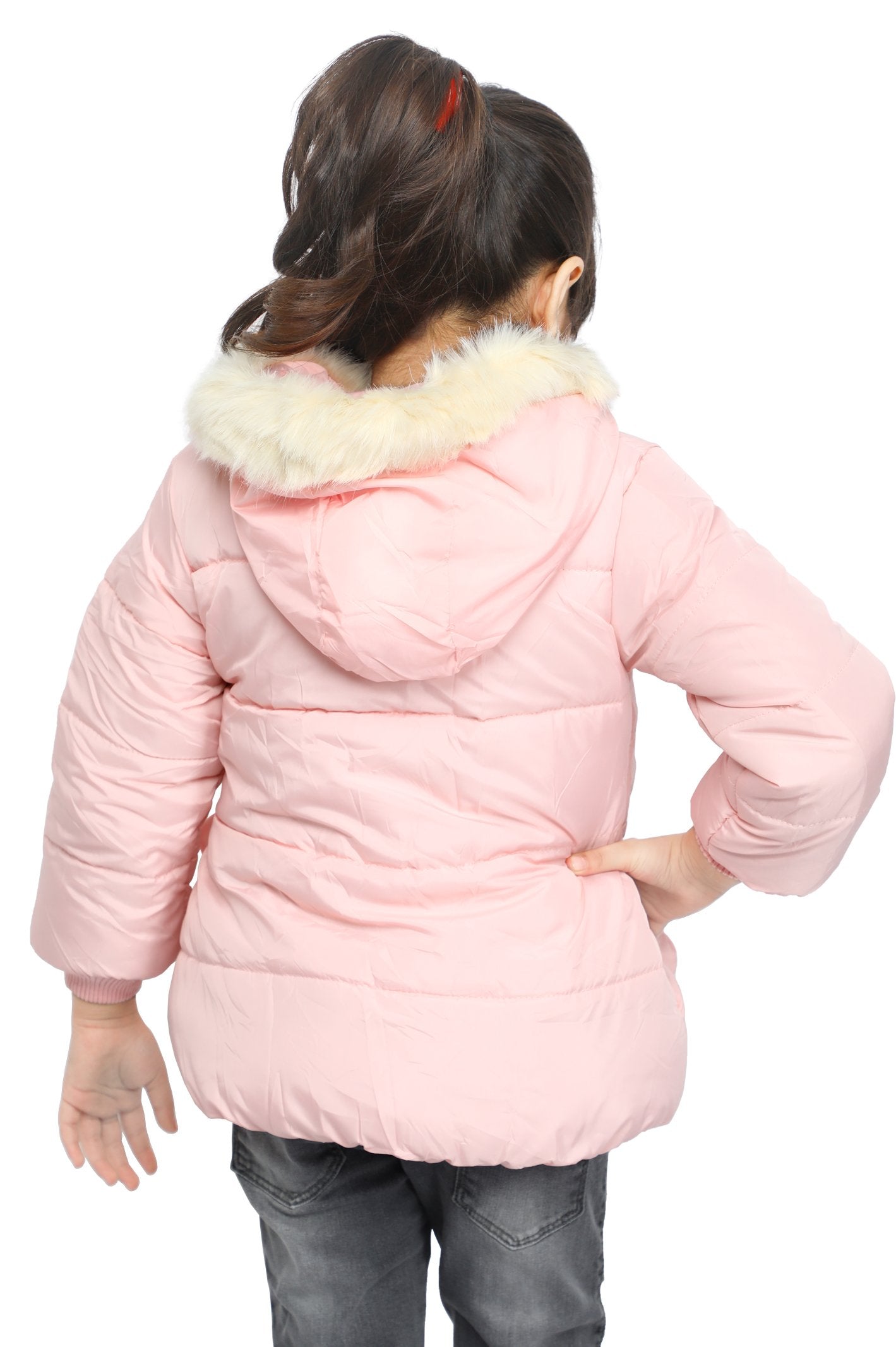 Jackets For Girls In Pink - KGF-0106-PINK - Diners