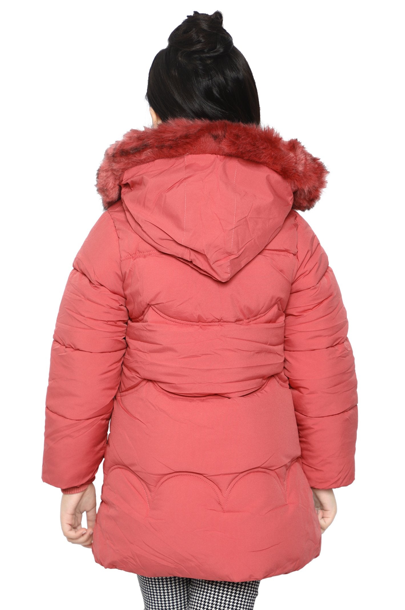 Girls Jackets In Pink - KGF-0117-PINK - Diners