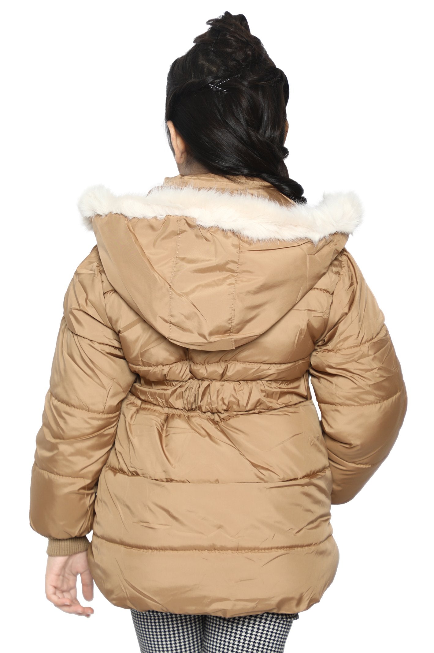 Girls Jackets In Khaki - KGF-0124-KHAKI - Diners
