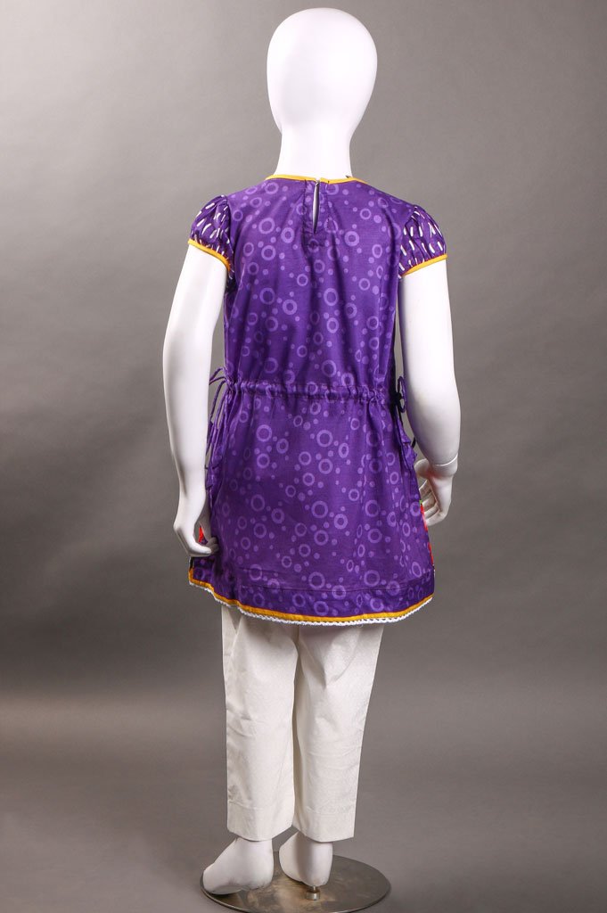 Girls Kurti in Purple KGKK-0097 - Diners