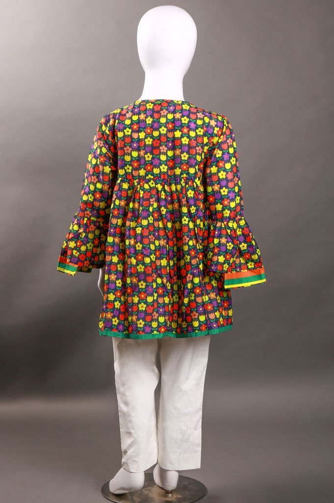 Girls Kurti in Navy KGKK-0104 - Diners