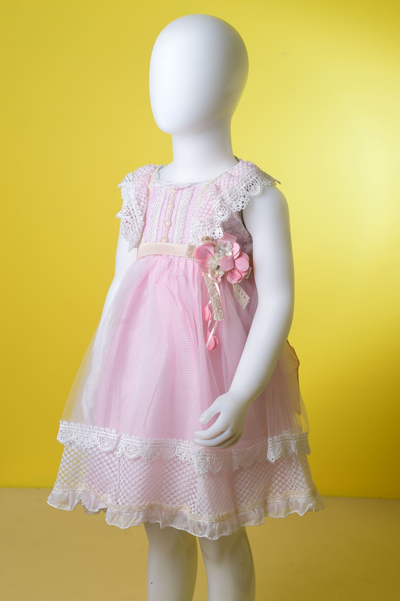 Girls Frock in Pink KGL-0283 - Diners