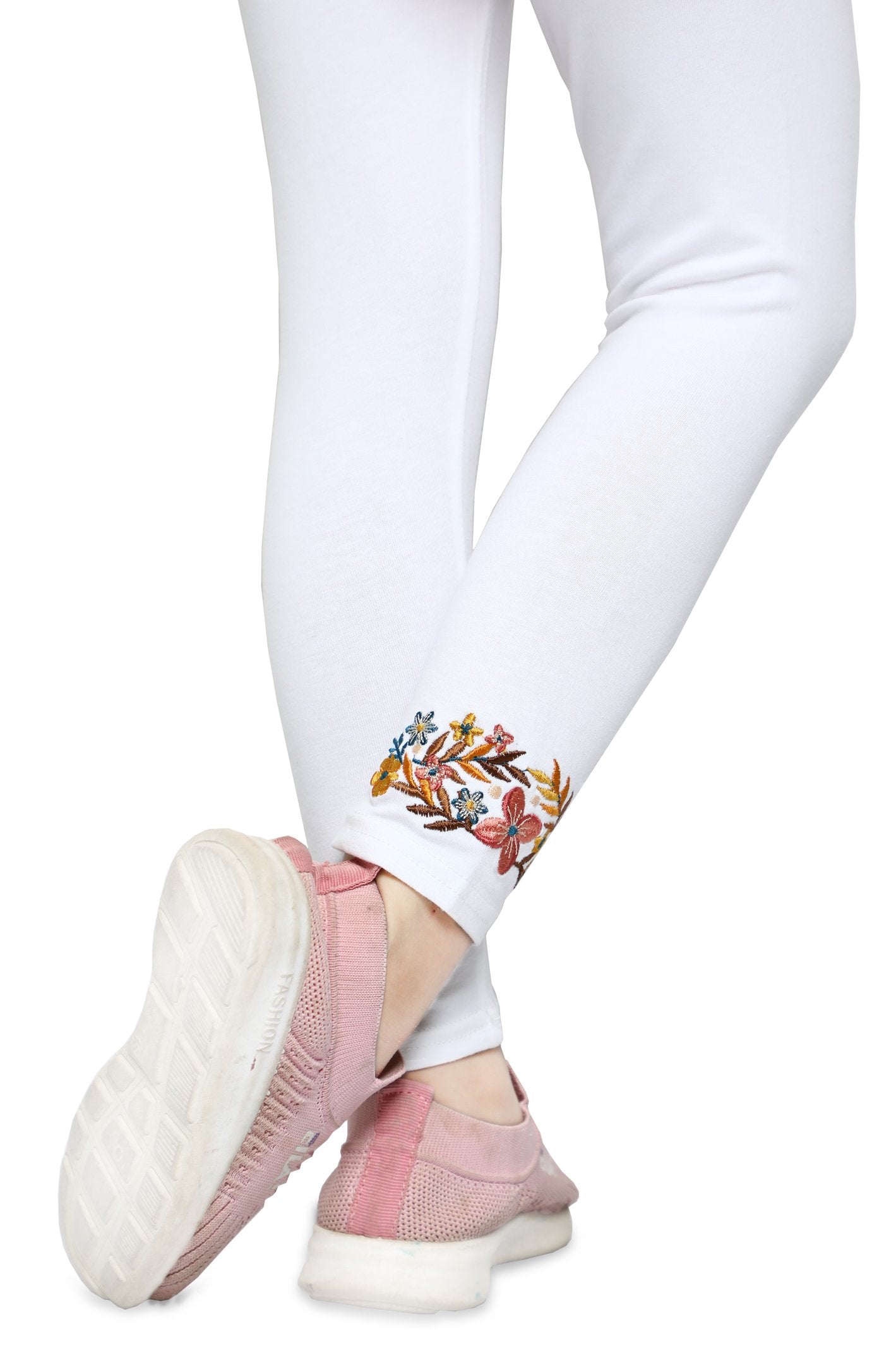 Tights For Girls In White - KGT-0030-WHITE - Diners