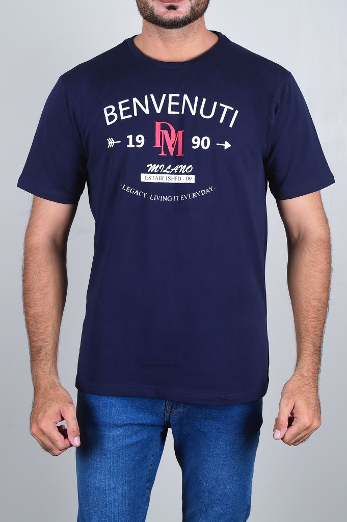 Diner's Men's T-Shirt - NA636 - Navy-Blue