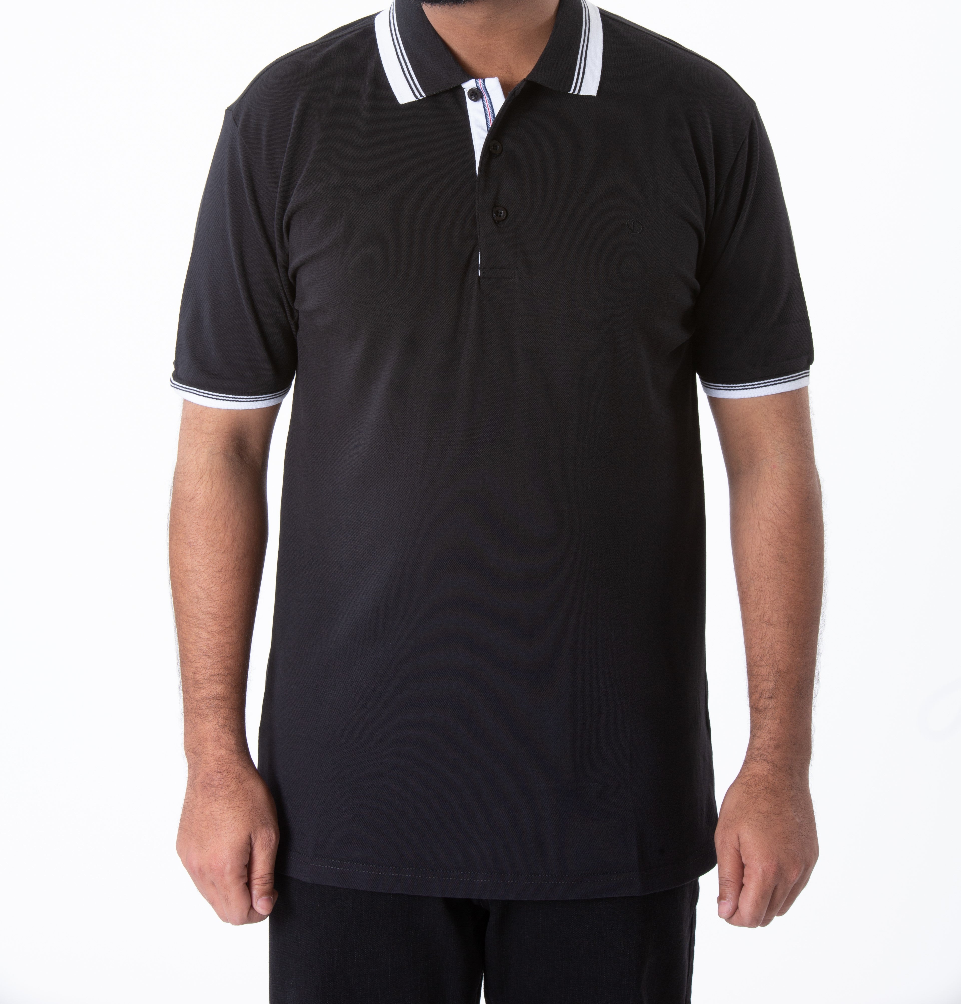 Diner's Men's Polo T-Shirt - NA236-BLACK