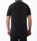 Men's Polo T-Shirt - NA267-Black