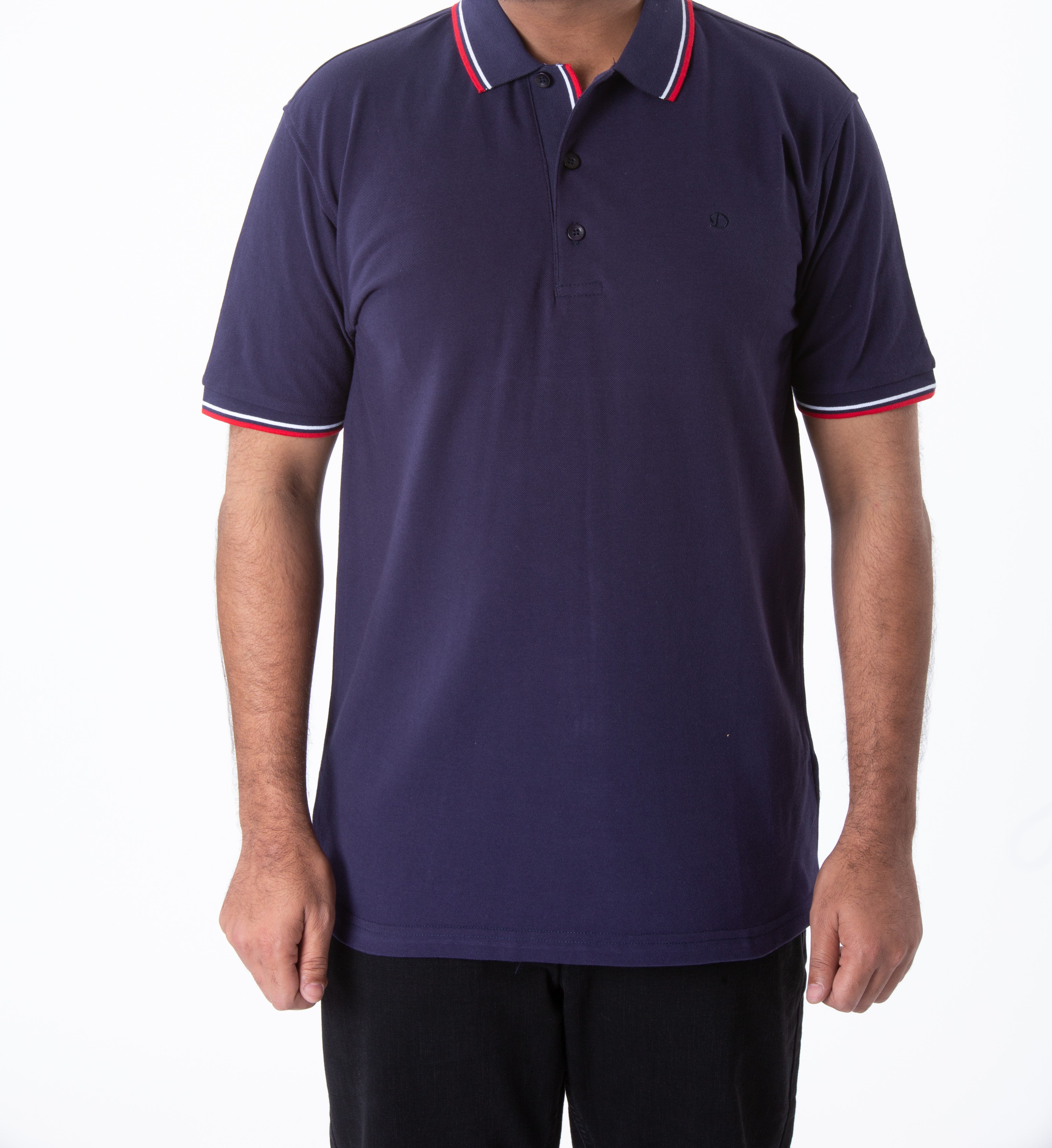 Men's Polo T-Shirt - NA267-N-Blue