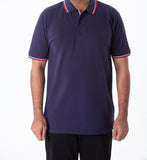 Men's Polo T-Shirt - NA267-N-Blue