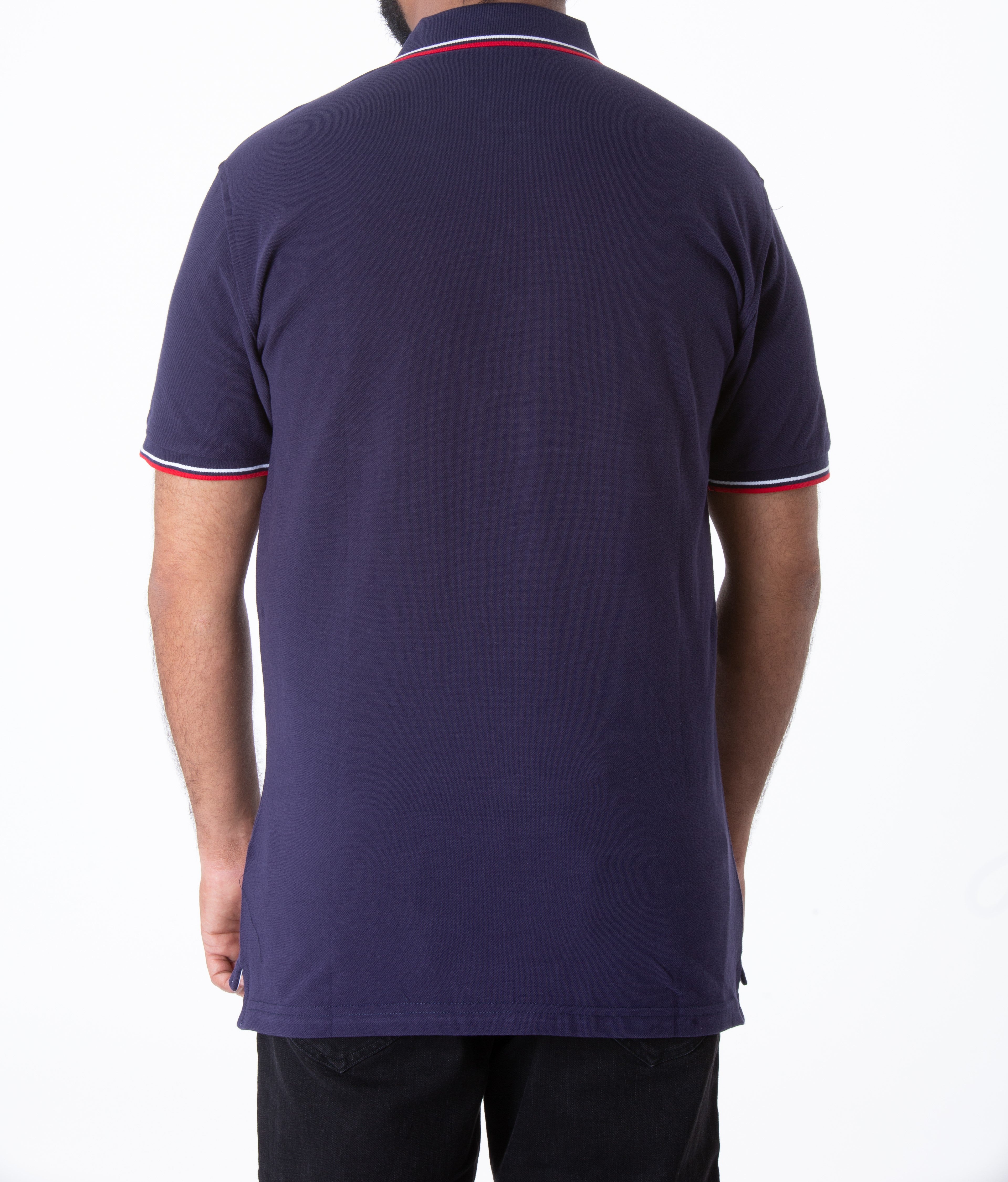 Men's Polo T-Shirt - NA267-N-Blue