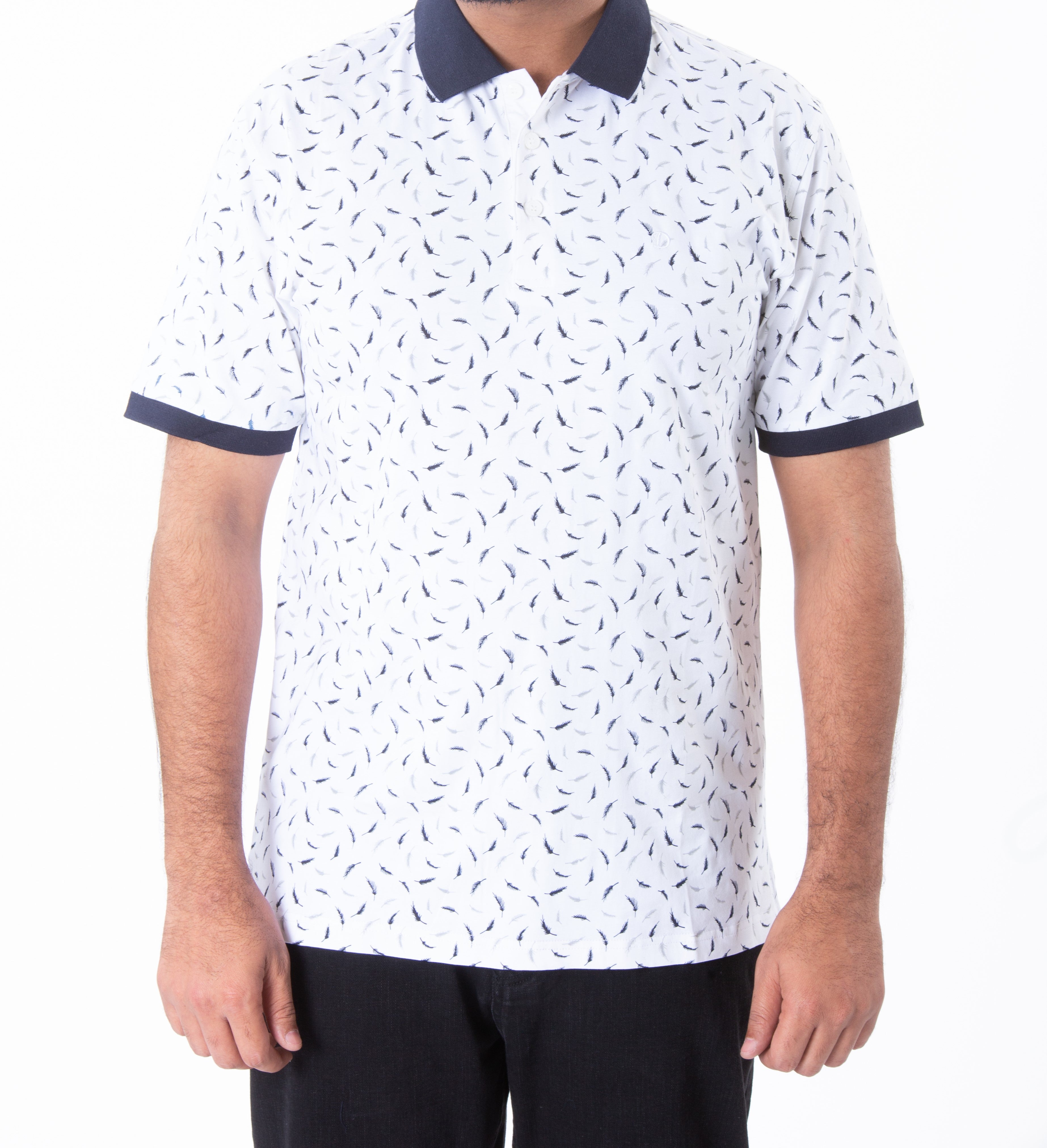 Men's Polo T-Shirt - NA270-White
