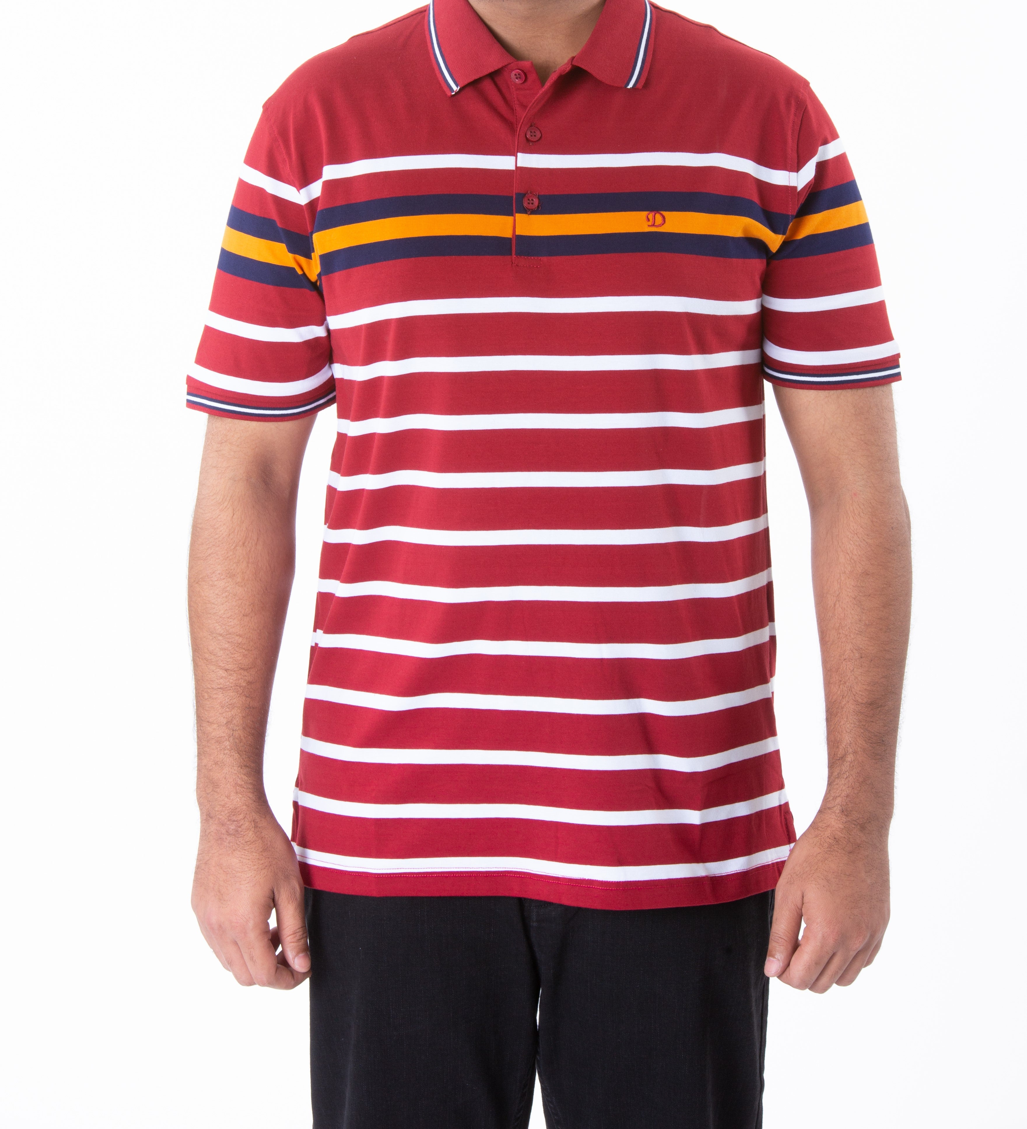 Men's Polo T-Shirt - NA288-Red