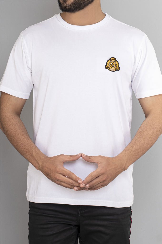ROUND NECK T-SHIRT - NA641 - White