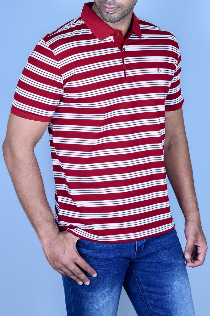 Men's Polo Shirt - NA274-190-Maroon
