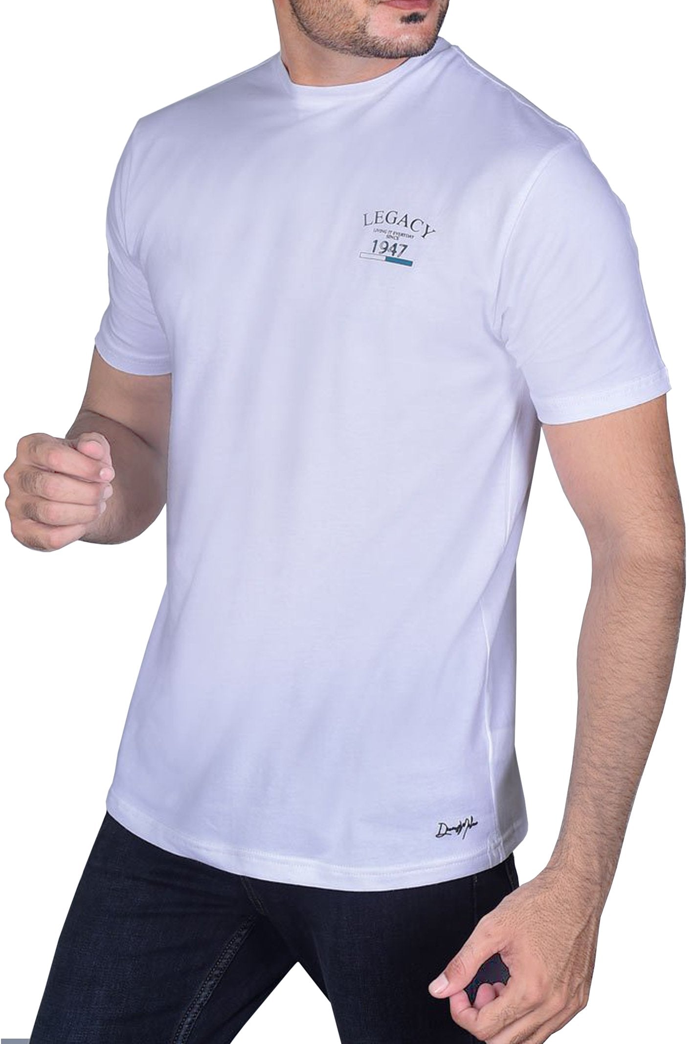 ROUND NECK T-SHIRT - NA661 - White