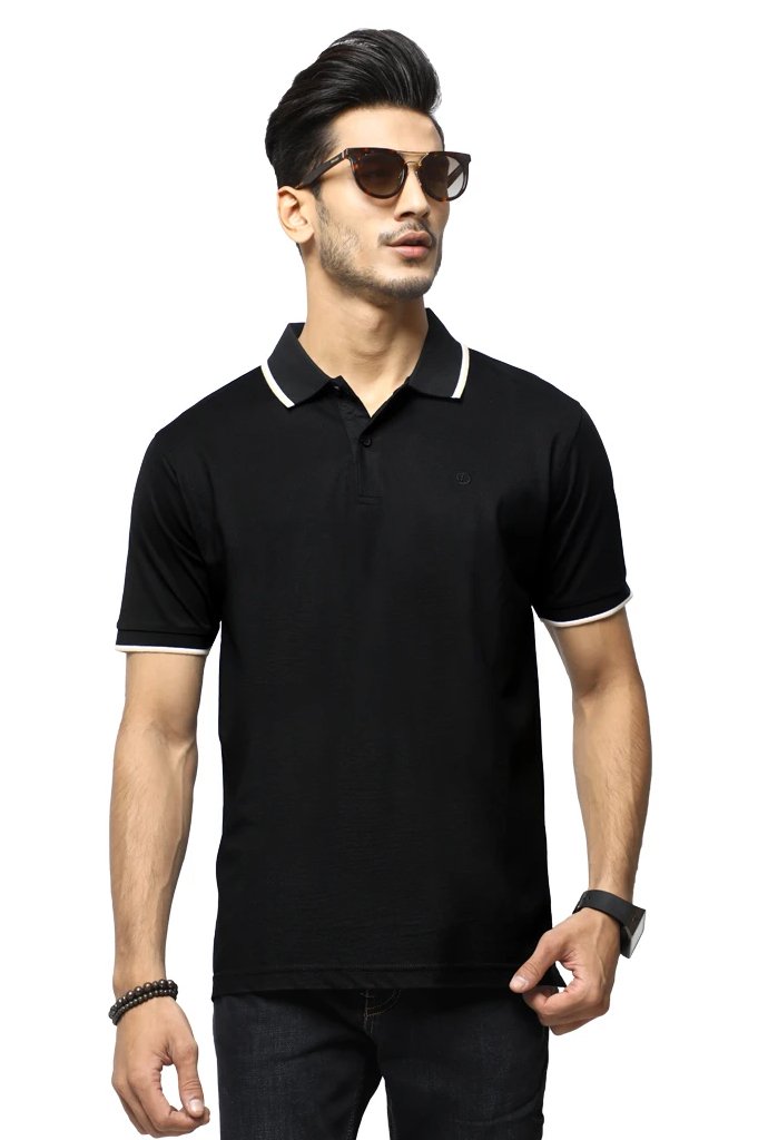 Diner's Men's Polo T-Shirt - NA292-BLACK