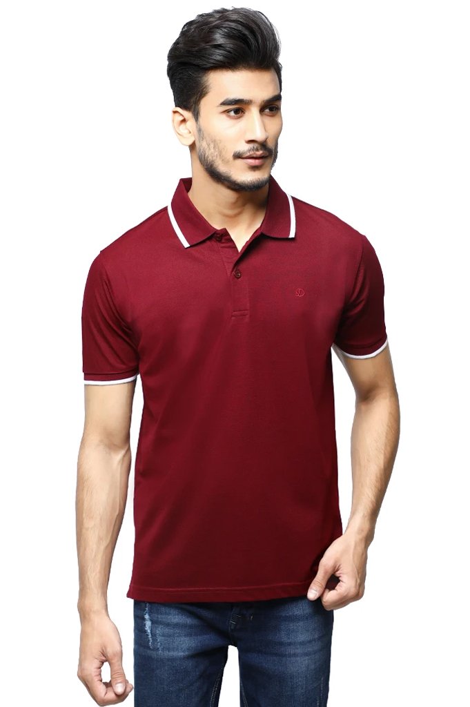 Diner's Men's Polo T-Shirt - NA292-MAROON