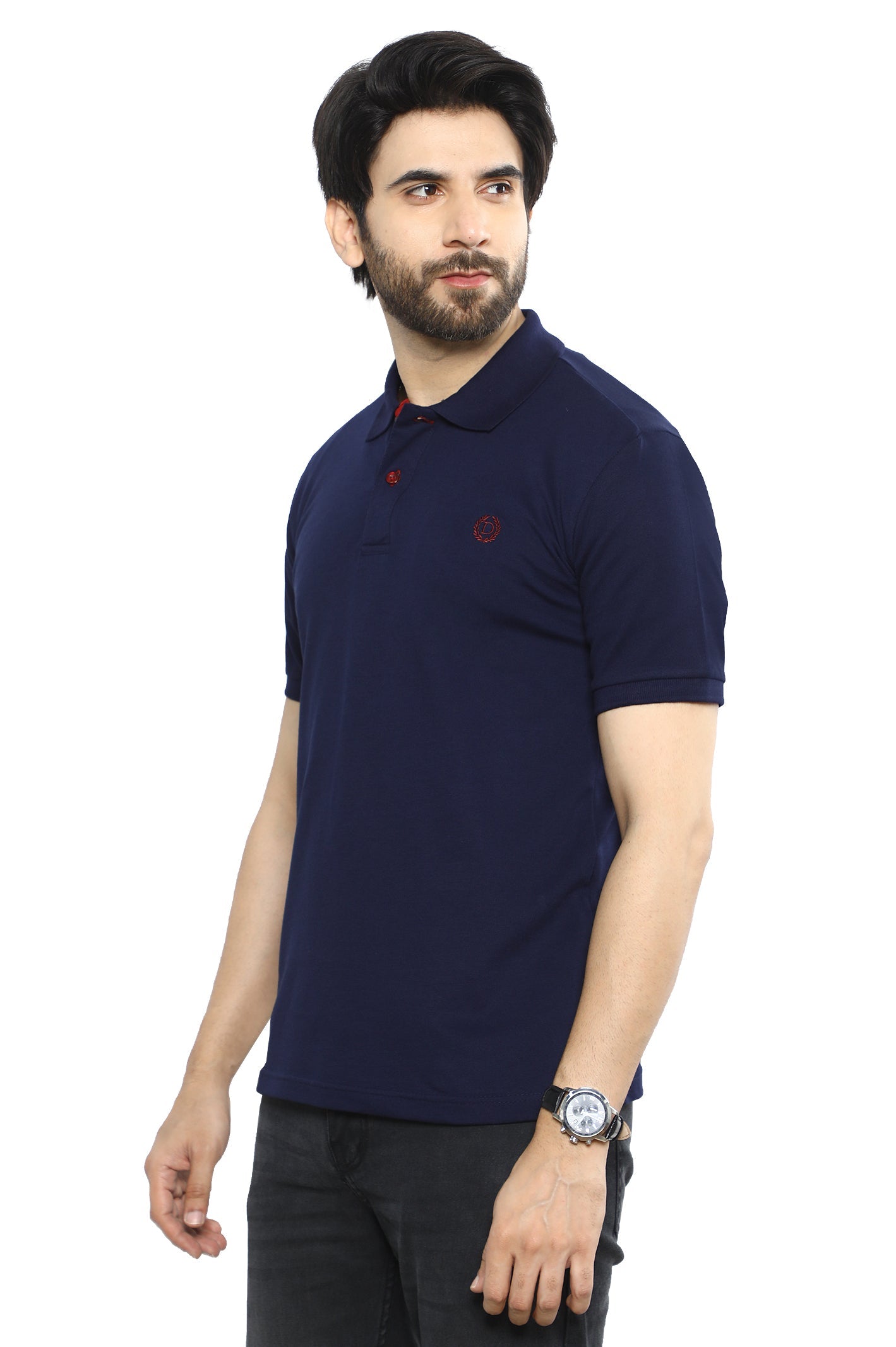 Diners Men's Polo T-Shirt SKU: NA861-N-BLUE