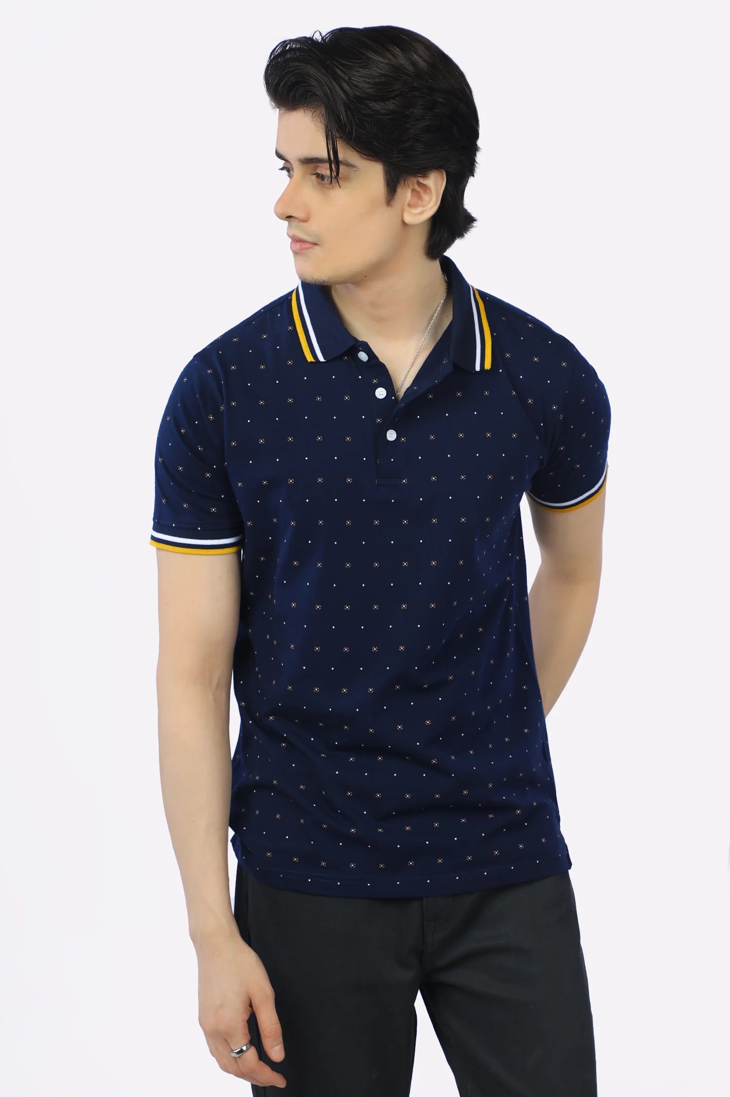 Modified Neck Polo From Diners