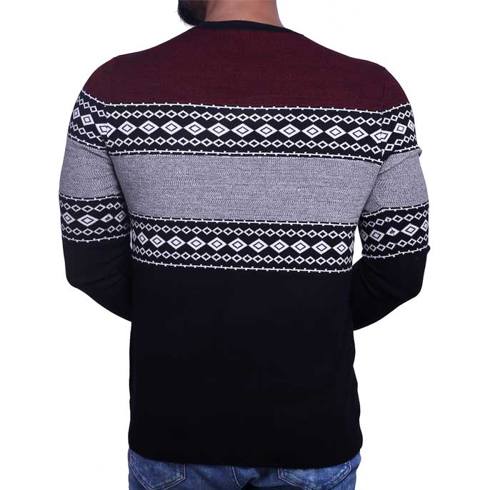 Gents Sweater SKU: SA413-Black - Diners