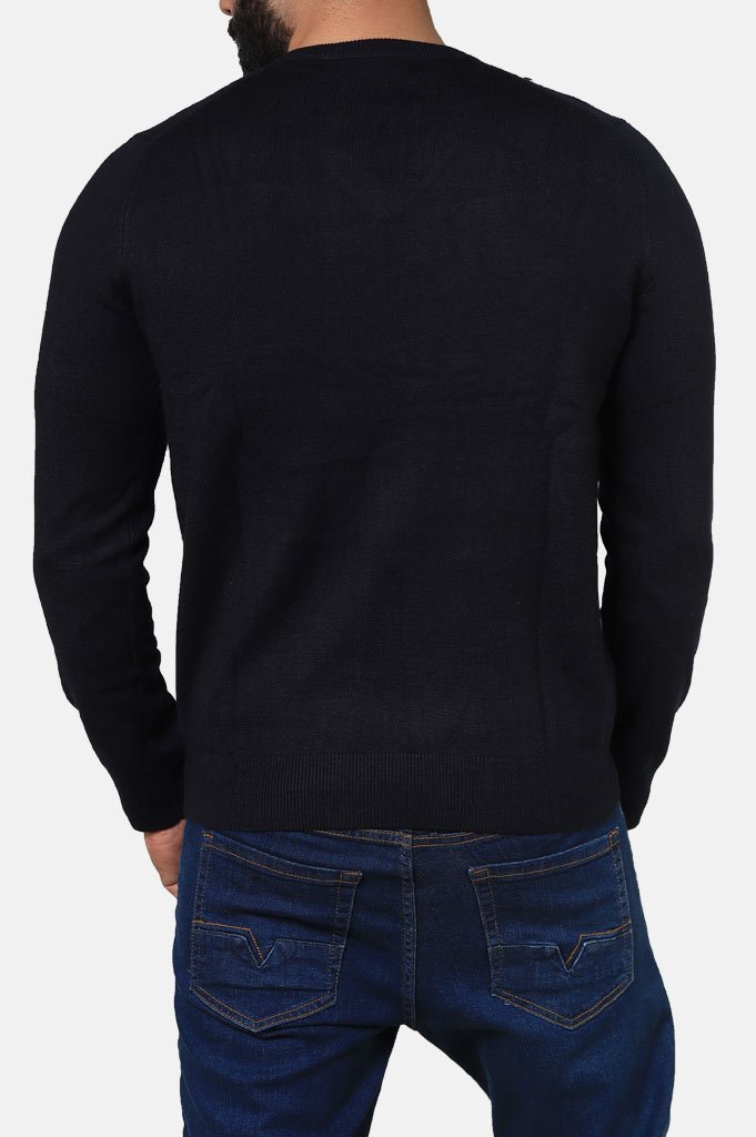 Gents Sweater GS184-190-BLACK