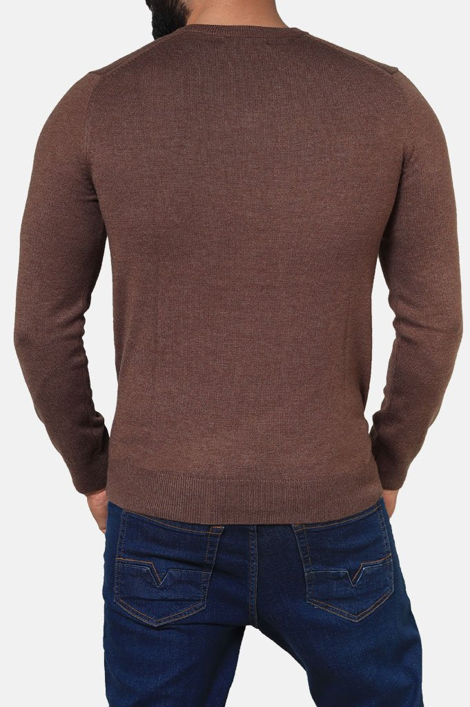 Gents Sweater GS184-190-BROWN