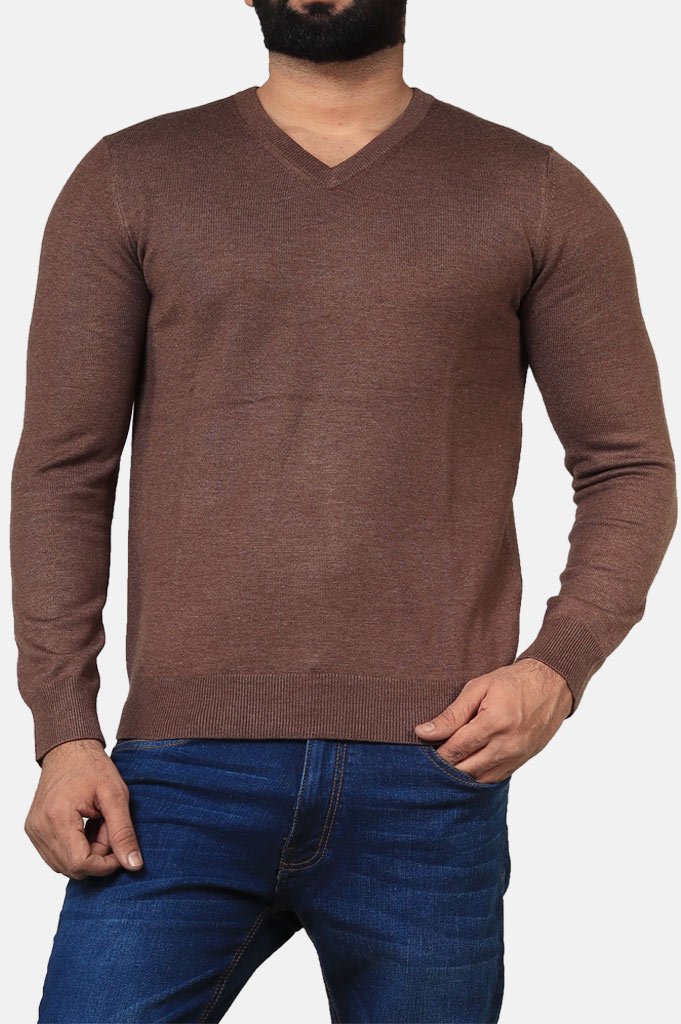 Gents Sweater GS184-190-BROWN