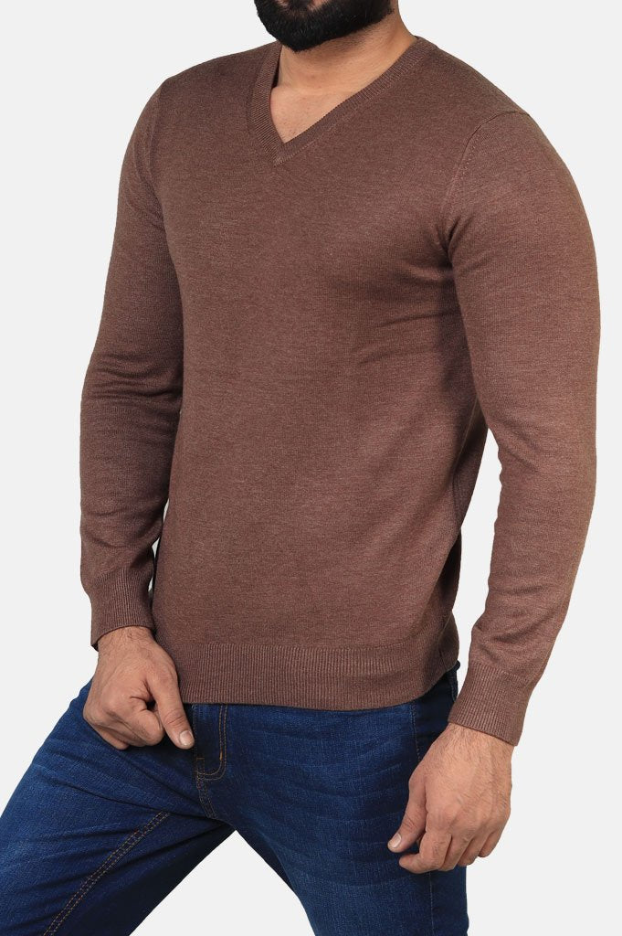 Gents Sweater GS184-190-BROWN