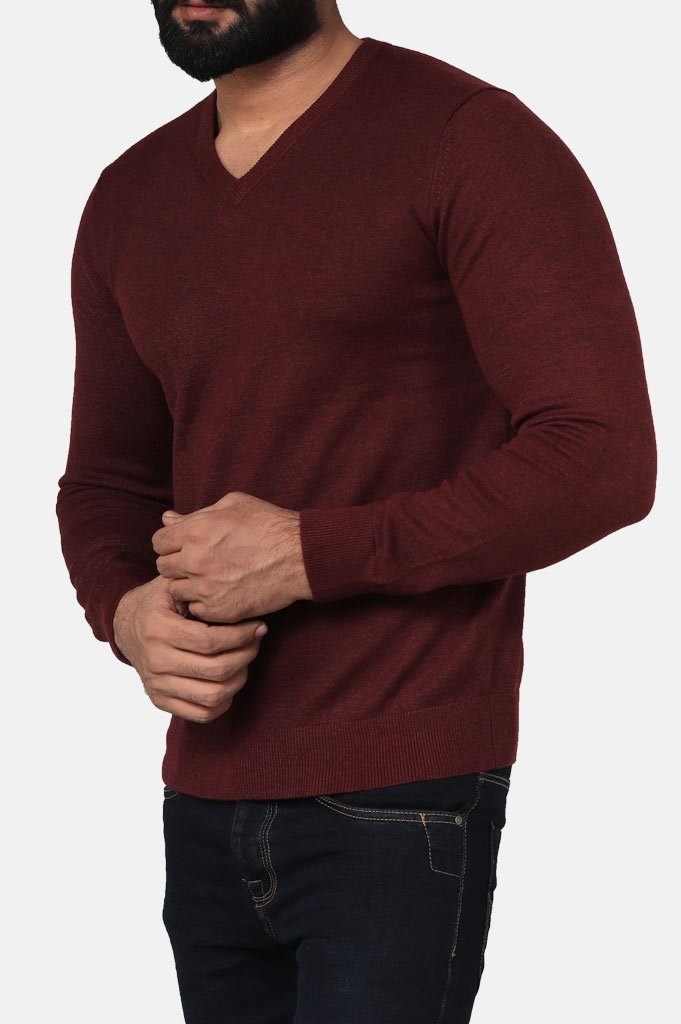 Gents Sweater GS184-190-MAROON