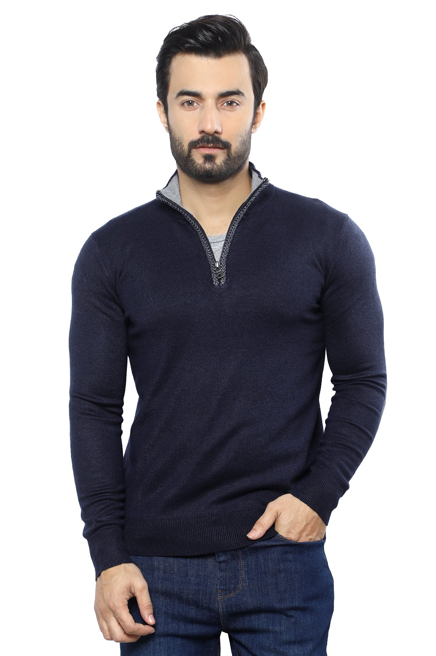 Quarter-Zip Sweater